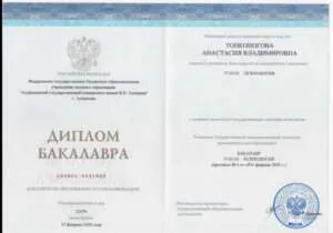 Диплом бакалавра
